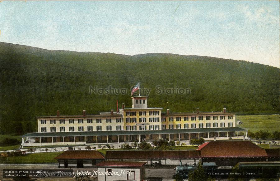 Postcard: Fabyan House, White Mountains, New Hampshire